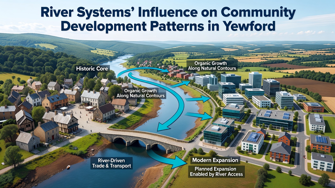 River Systems' Influence on Community Development Patterns in Yewford